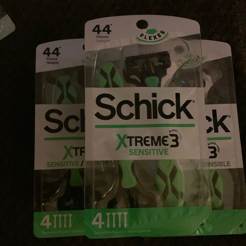 Schick extreme 3 per pack